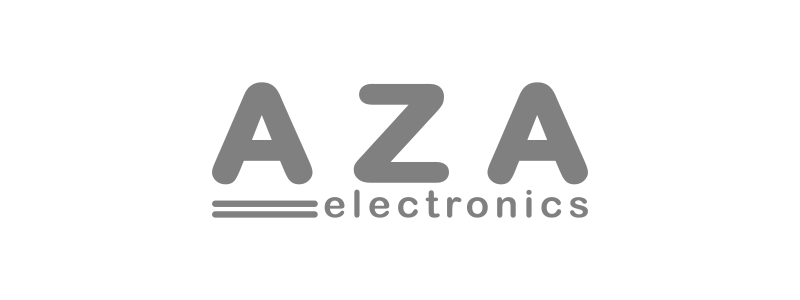 AZA ELECTRONICS - monocolor logo